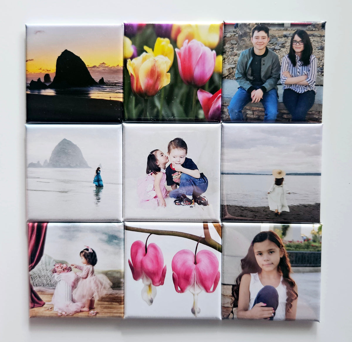 Photo Magnets Insert Custom Photo Magnets Set of 9 – Fantastic Photo Magnets